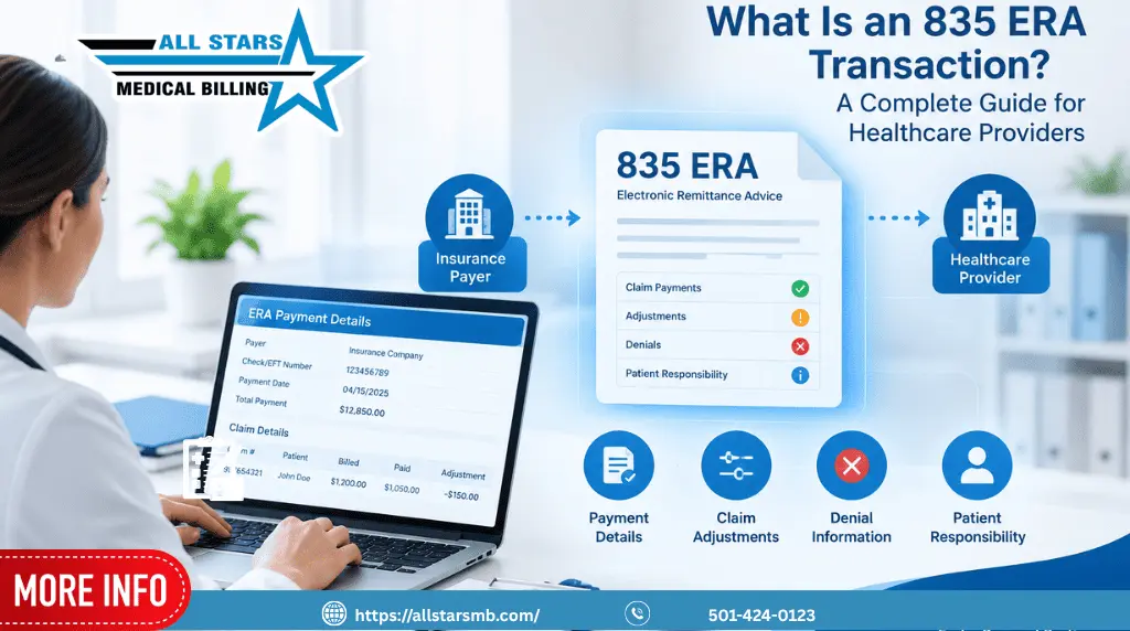 835 ERA Transaction helps healthcare providers understand insurance payment details, claim adjustments, denial information, and electronic remittance advice for accurate medical billing and efficient payment posting.